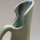 Ceramic vase B. Letalle Saint-Clément – model 9002 – iridescent celadon green – 1950s/60s – 18 cm