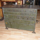 Metal workshop cabinet for a GMC CCKW 353 truck, US Army, World War II, 1941-1945
