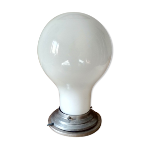 Lampe de table, opaline - blanche