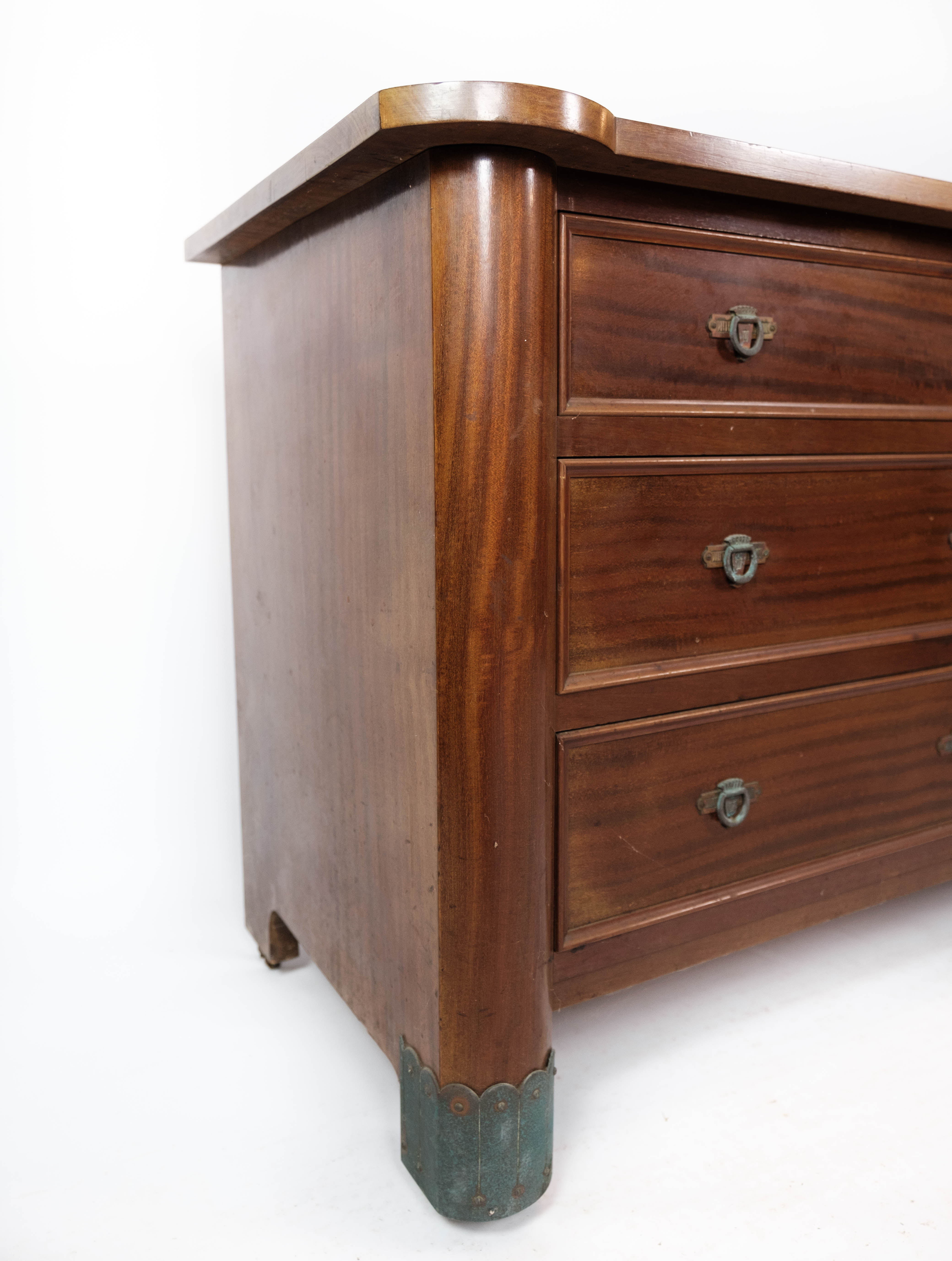 Chest of drawers of mahogany, 1920s