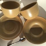 Pair of blond Grès Village lunches