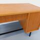 Bureau moderniste vintage Multitable par Jacques Hitier en bois de chêne