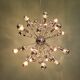 Sputnik chandelier in chrome metal, 20 light points, 70s