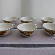 Set of 6 coffee cups