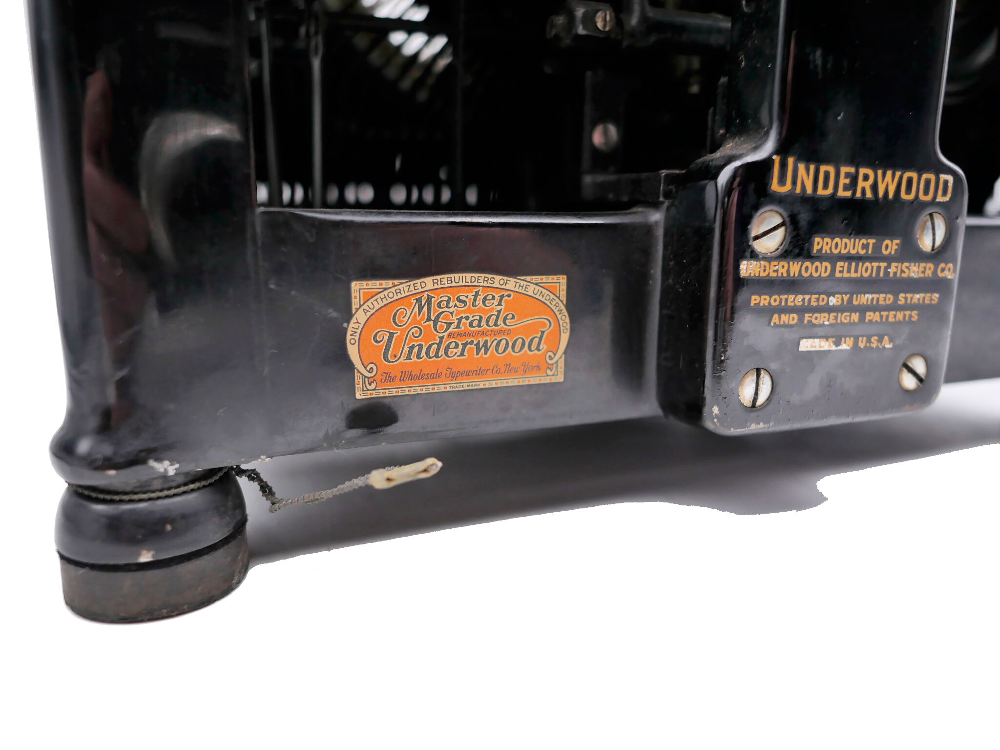 Underwood typewriter 6-11 revised ribbon new black 1930