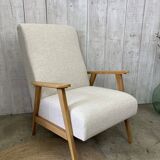 Restored vintage armchair