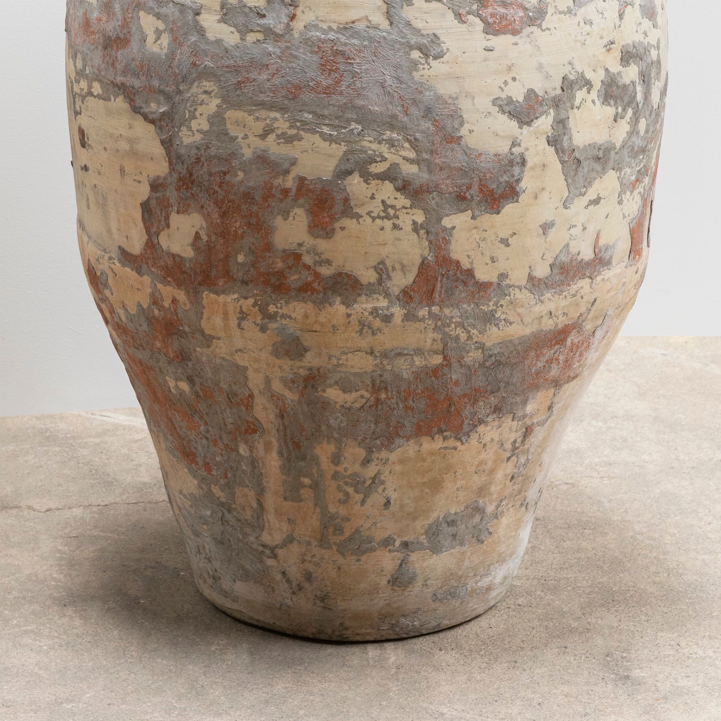 Antique terracotta jar