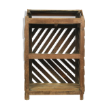 Wooden shelf