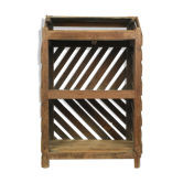 Wooden shelf