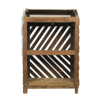 Wooden shelf