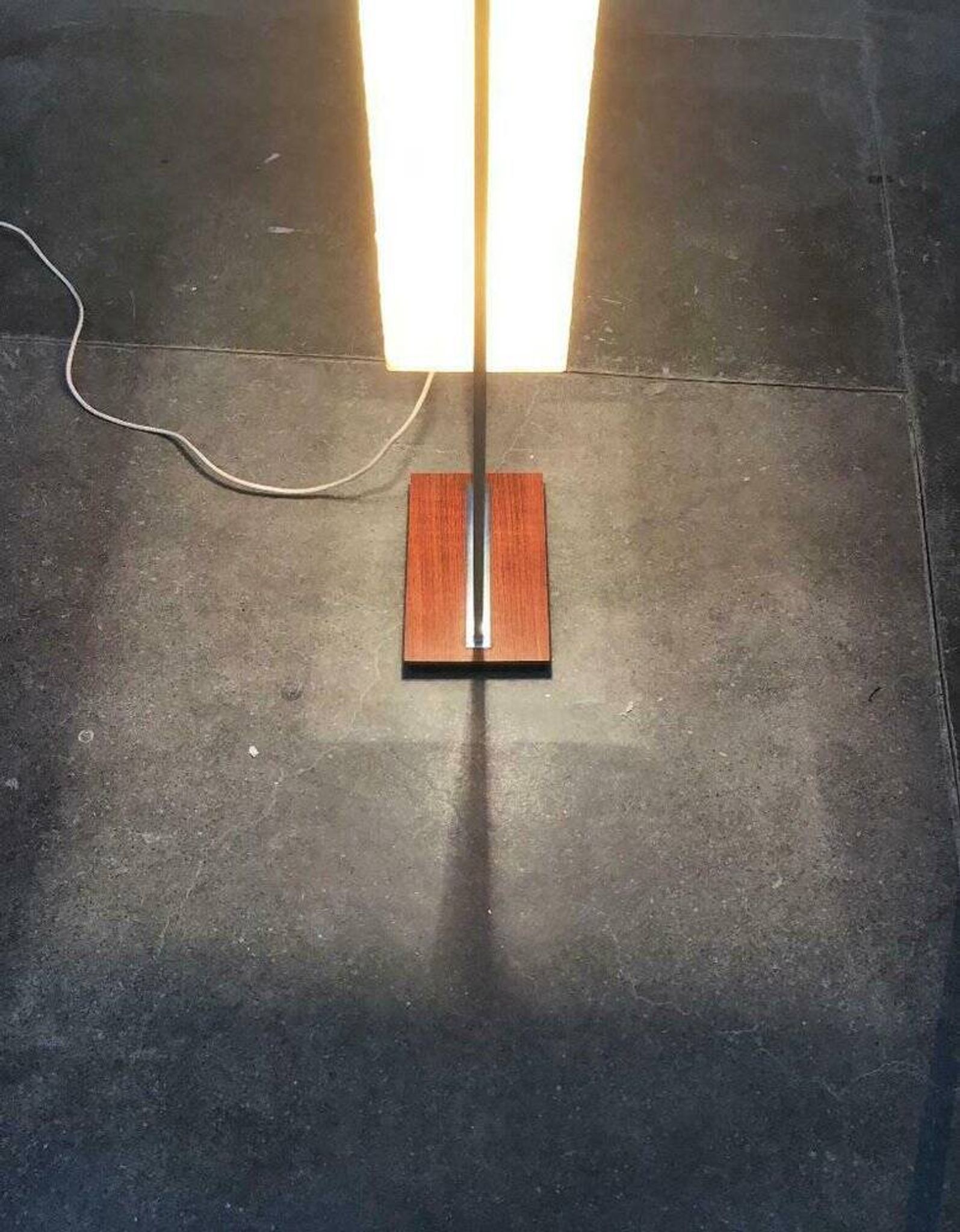 Mid-century German space age floor lamp by Hustadt Leuchten, 1960s.