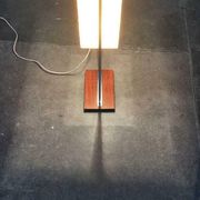 Mid-century German space age floor lamp by Hustadt Leuchten, 1960s.