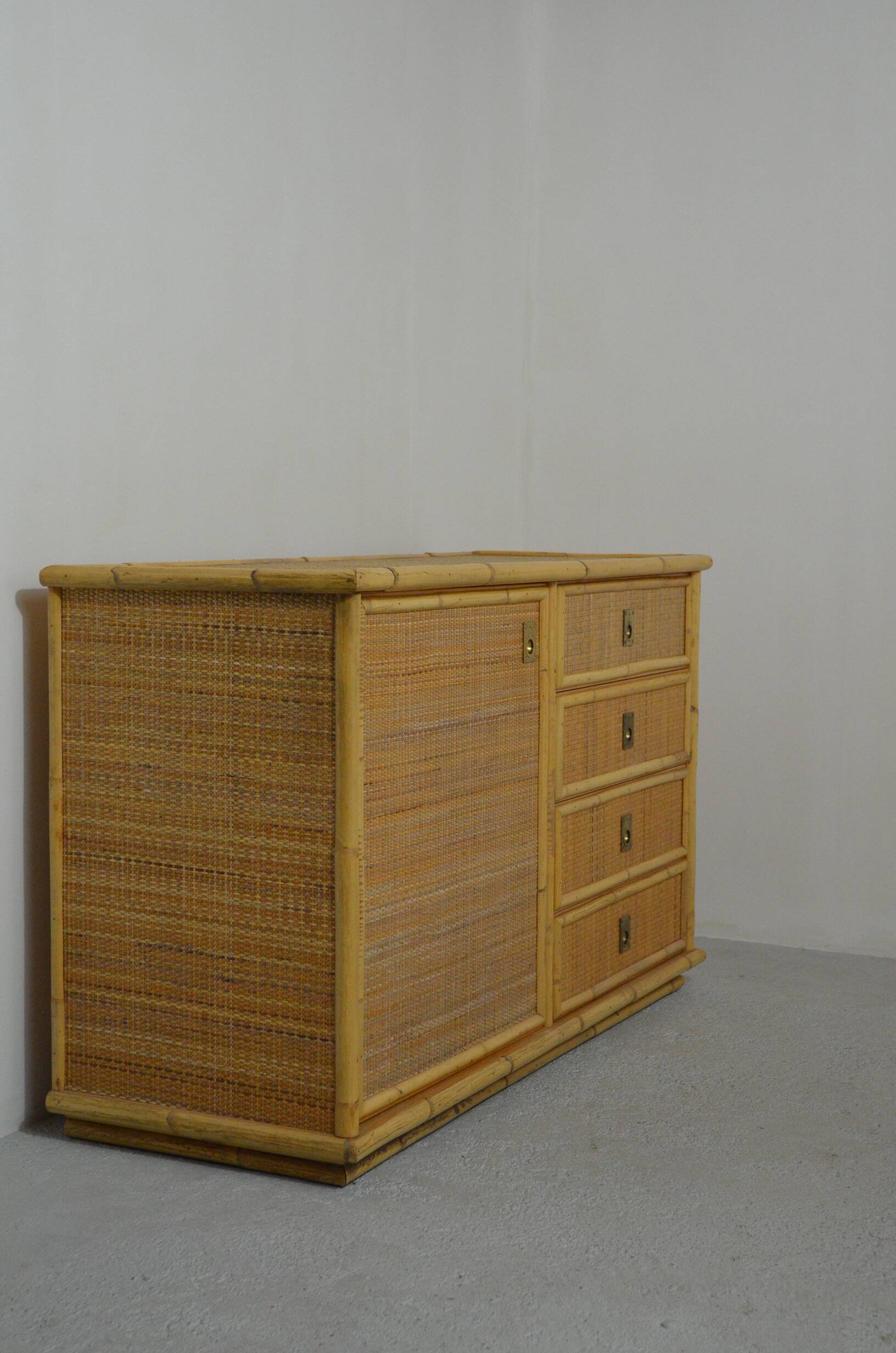 Dal Vera rattan chest of drawers