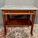 Side table empire style mahogany, 19th century