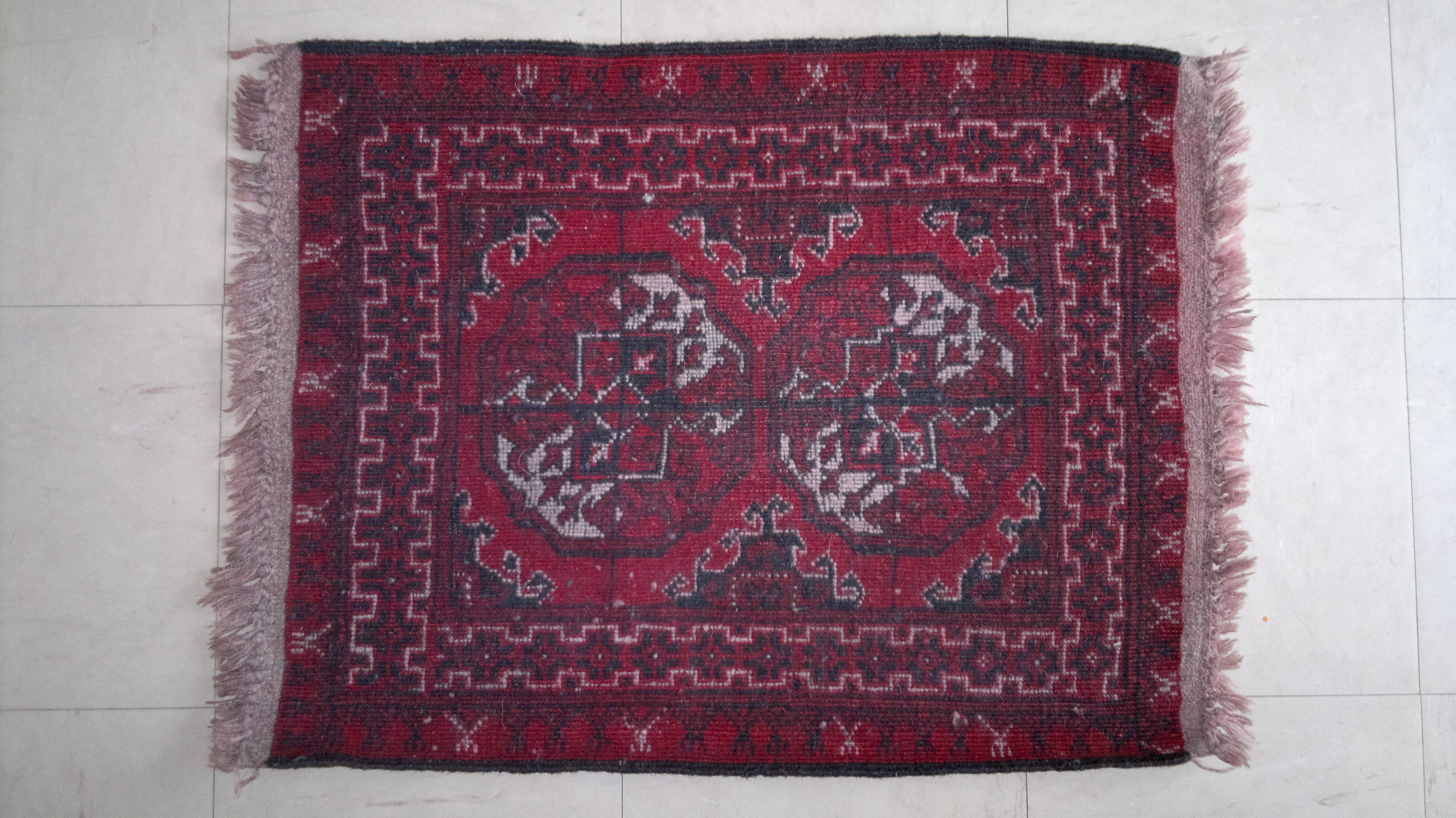Tapis turkmène 76x55 cm