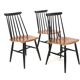 Set of 3 teak chairs, Jan Hallberg, Edsbyverken, Sweden, 1960