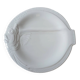 12 flat plates in earthenware/fish