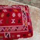 Handmade Berber Kilim pouf, floor cushion