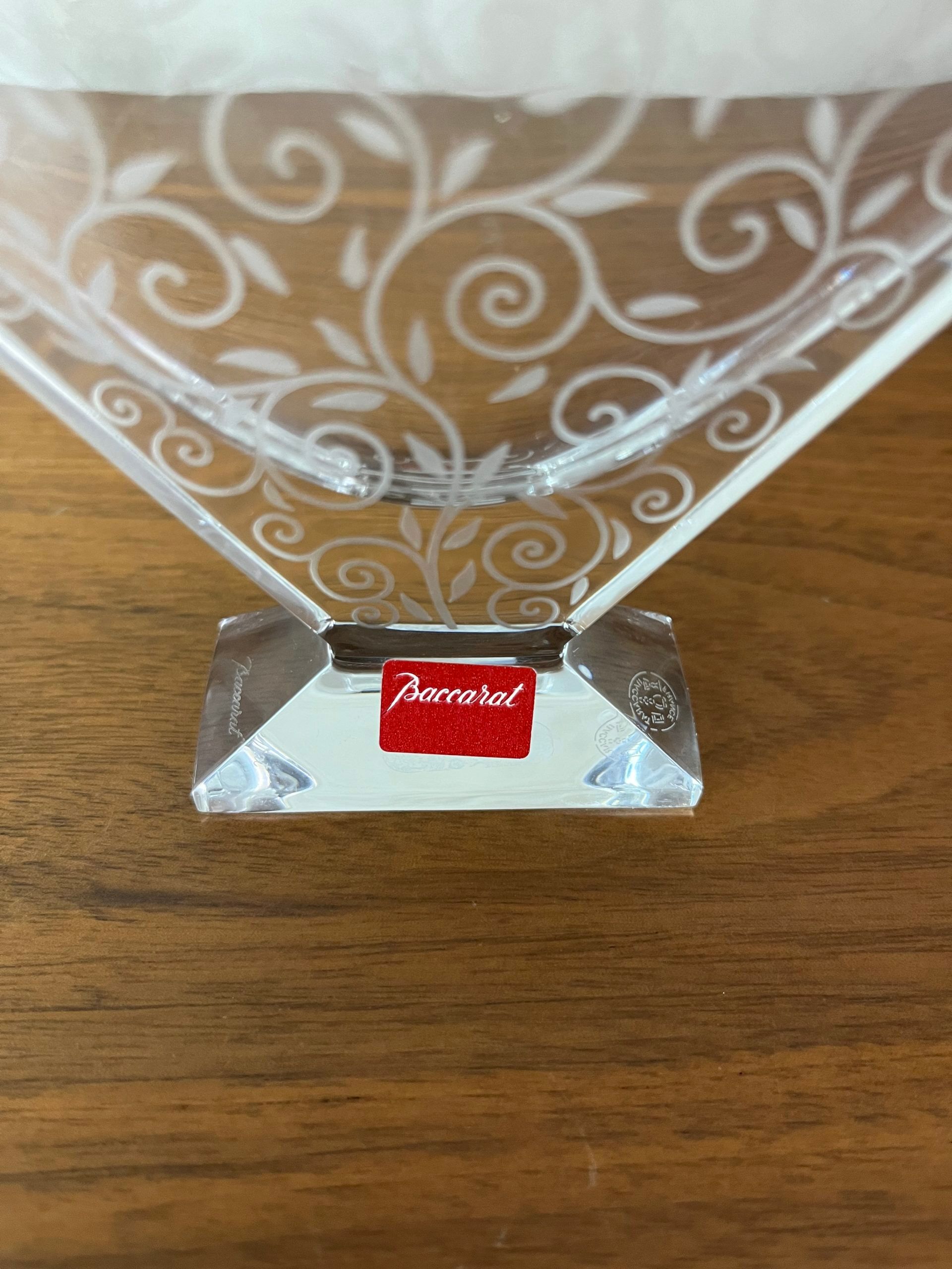 Vase Baccarat en cristal