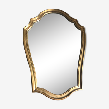 Gilded Baroque style mirror