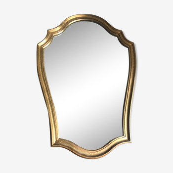 Miroir style baroque doré