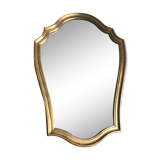 Gilded Baroque style mirror