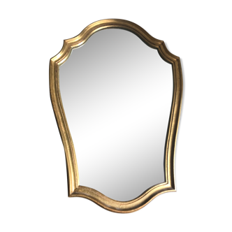 Gilded Baroque style mirror