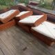 Vintage modular sofa 1970s