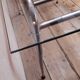 Desk table 120x76cm chrome metal and glass