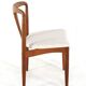 Set of 4 Johannes Andersen for Uldum Juliane chairs - fully restored