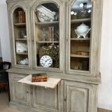 Double-body bookcase
