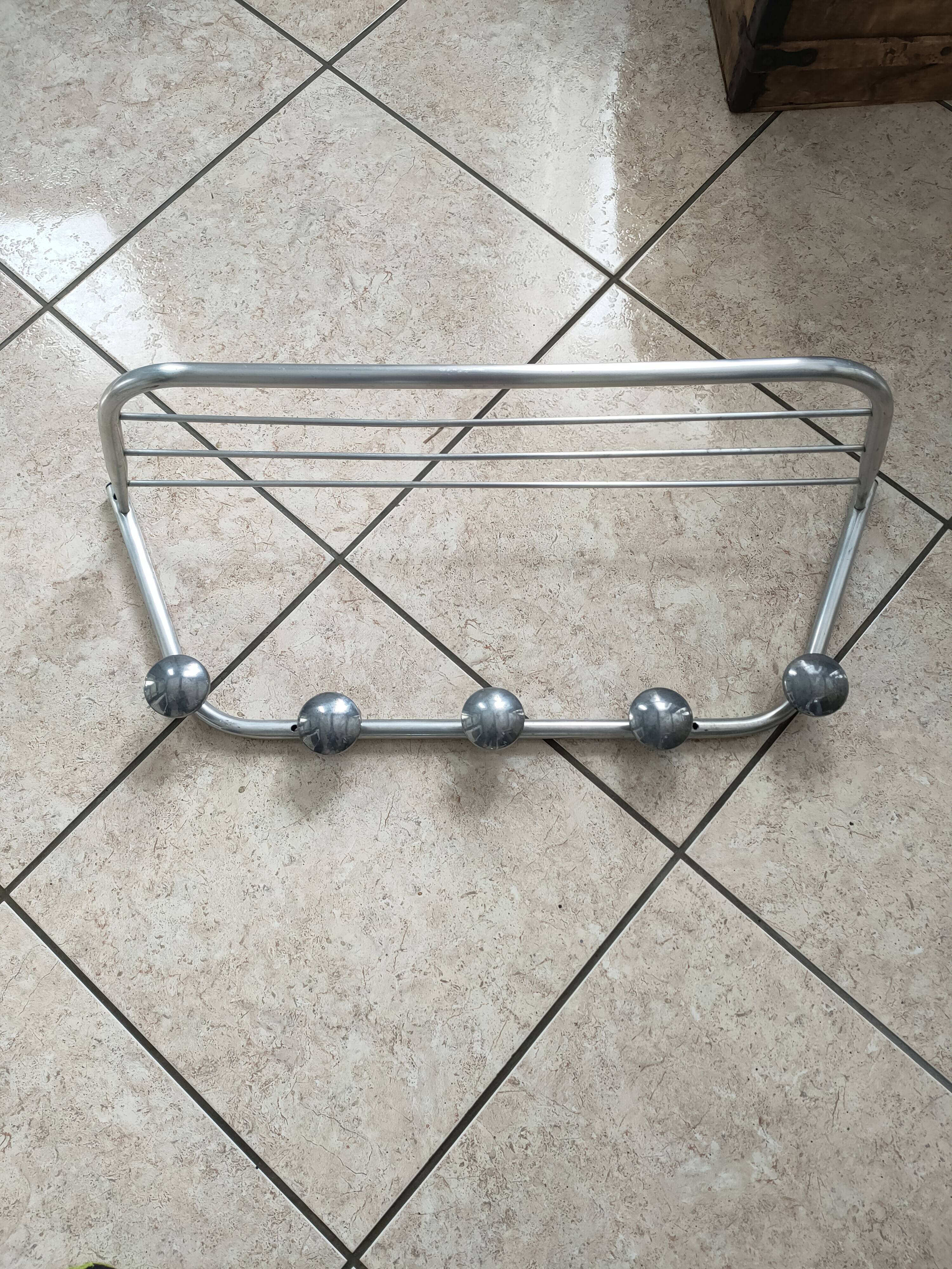 Coat rack alu des annèes 50