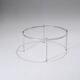 Round Onyx and Metal Coffee Table, 1960s