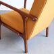 Fauteuil des années 1960 en tweed