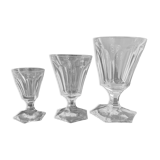 Lot de 25 verres ancien