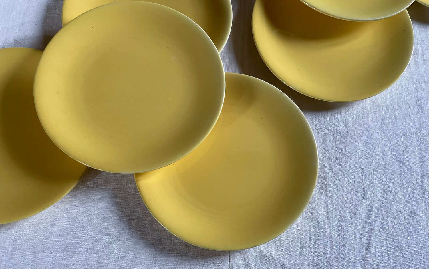 Assiettes plates Gien