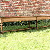 Monumental bench - notary's office - solid oak