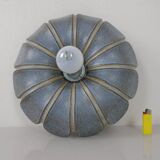 German flower wall lamp from Pan Keramik, 1970s
