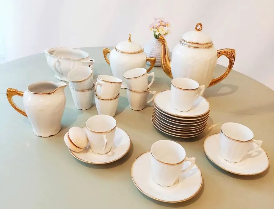 Tea or coffee set from the 50s