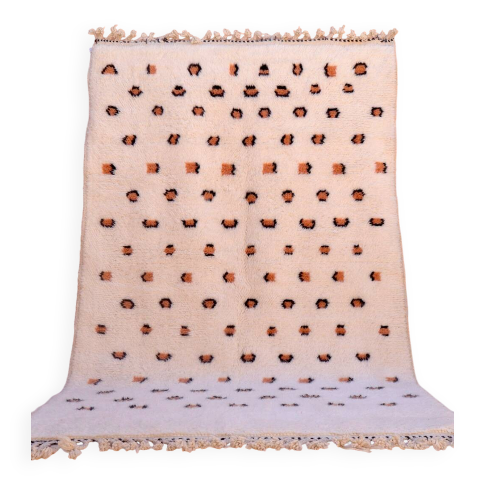 Tapis berbère léopard fait-main