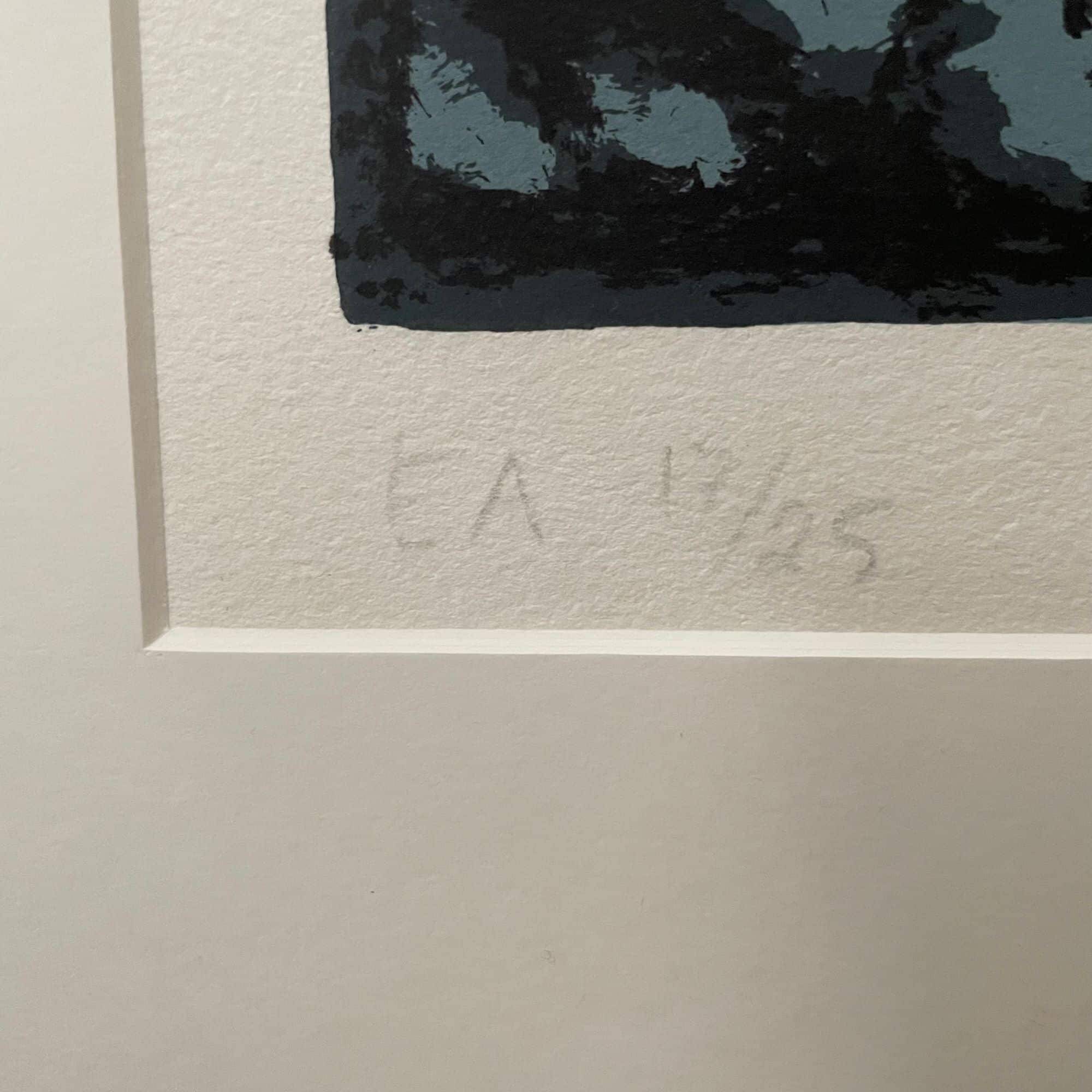 Lithographie de Corneille, signée et datée '95, EA 17/25