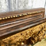 Large mirror gilded wood 76x109