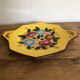 5 assiettes Longwy et un plat