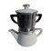 White silver Salam coffee pot Limoges France