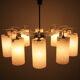 Retro plastic chandelier by Raumleuchts, 1970´s.