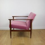 Vintage Pink Easy Chair, 1970s