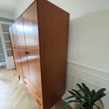 Vintage Scandinavian teak wardrobe