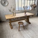2m beech monastery table