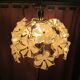 Suspension, lustre vintage , 18 fleurs