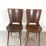 Pair of Baumann “Dove” chairs